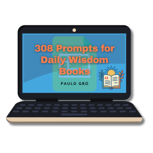 308 prompts for daily wisdom books